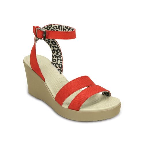 Crocs Red A-Leigh Wedge: Buy Crocs Red A-Leigh Wedge Online at Best Price  in India | Nykaa