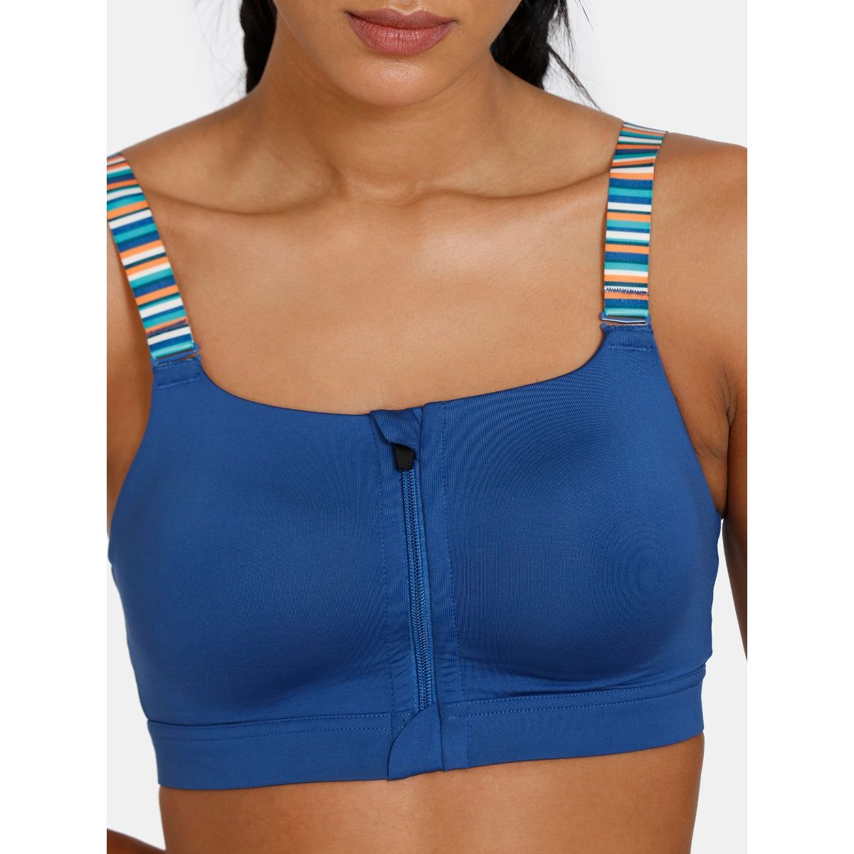 Zivame Zelocity High Impact Quick Dry Front Opening Sports Bra Buy