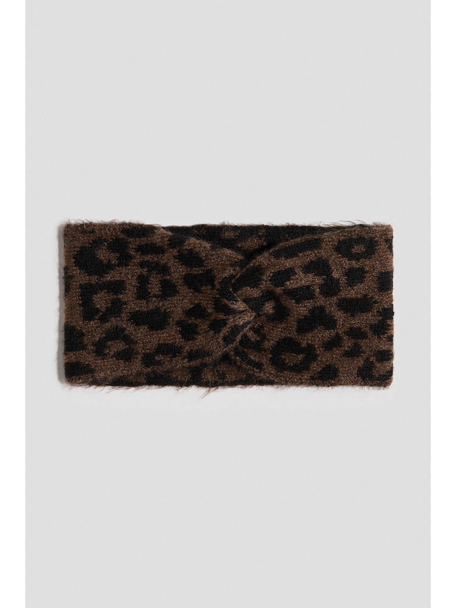 H&M Girls Brown Cable-knit headband