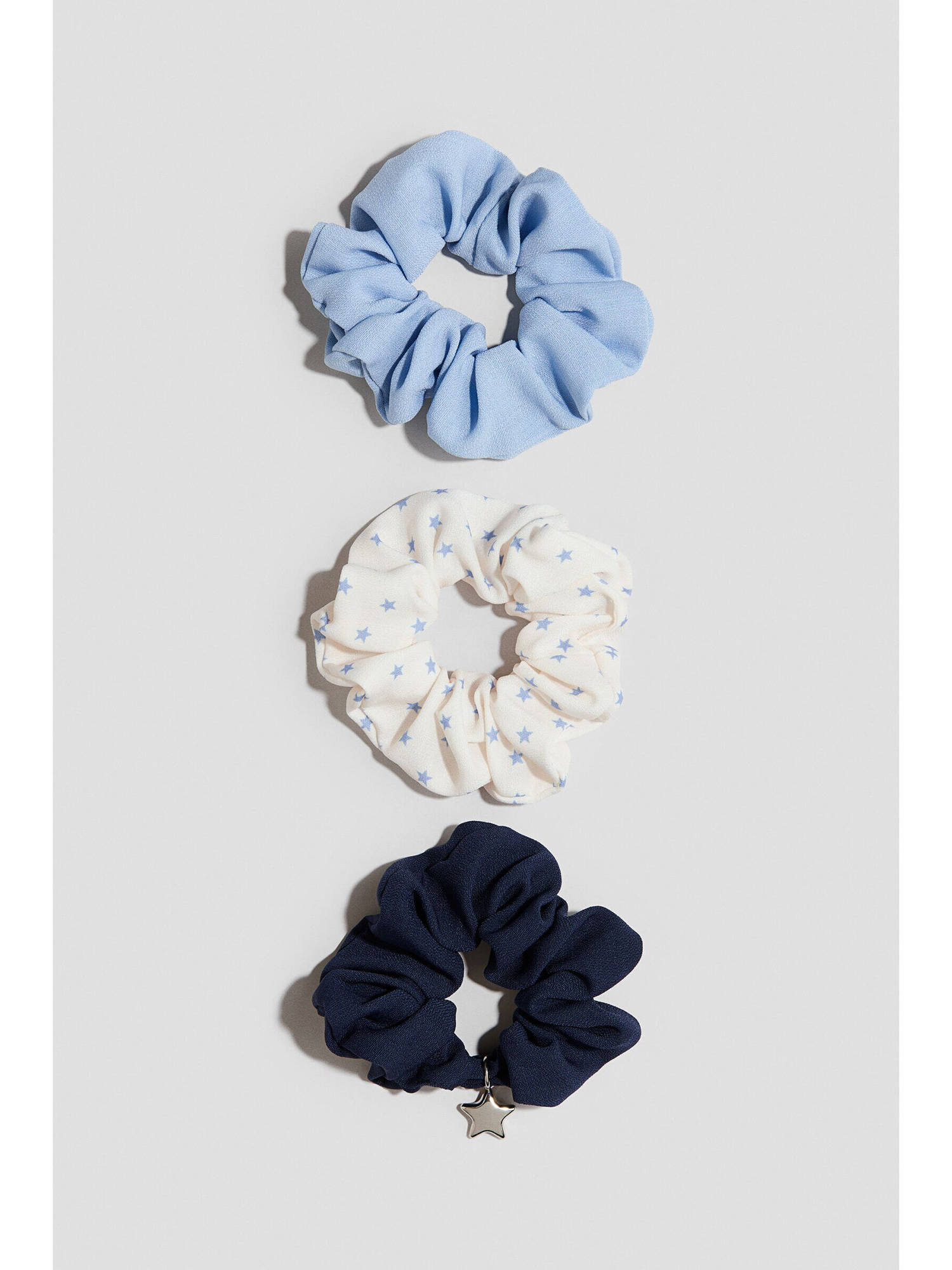 H&M Girls Multi-Color 3-pack scrunchies