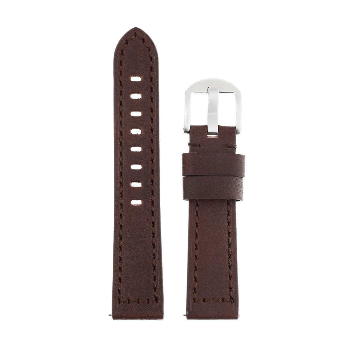 Buy Titan 20 mm Brown Genuine Leather Strap for Men 1001151820S P