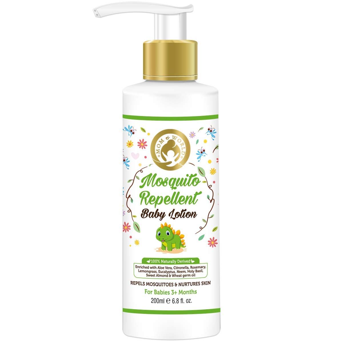 Mom & World Baby Mosquito Repellent Baby Lotion 200ml