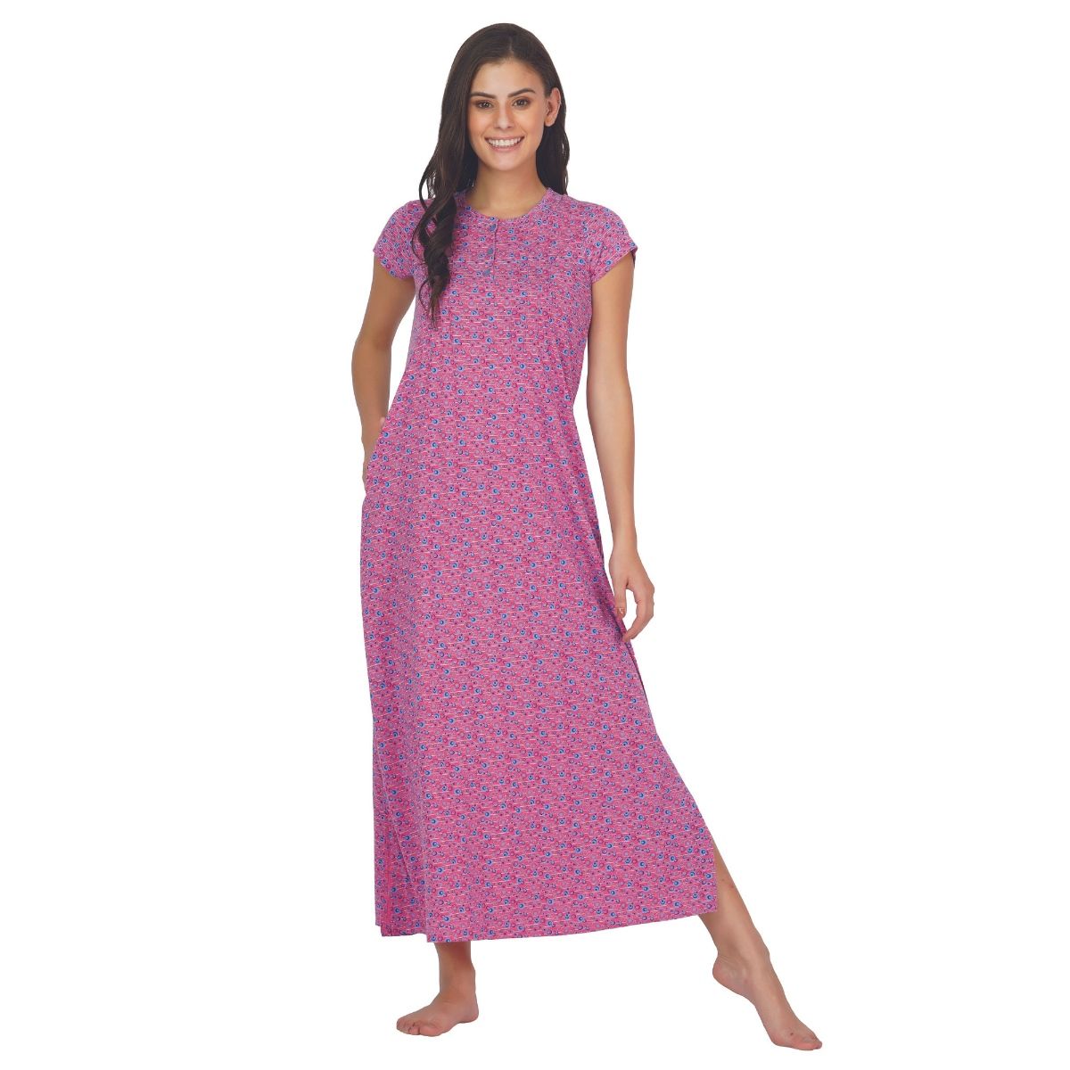 Artemis Lavender Basics Sleep Gown Pink Buy Artemis Lavender Basics