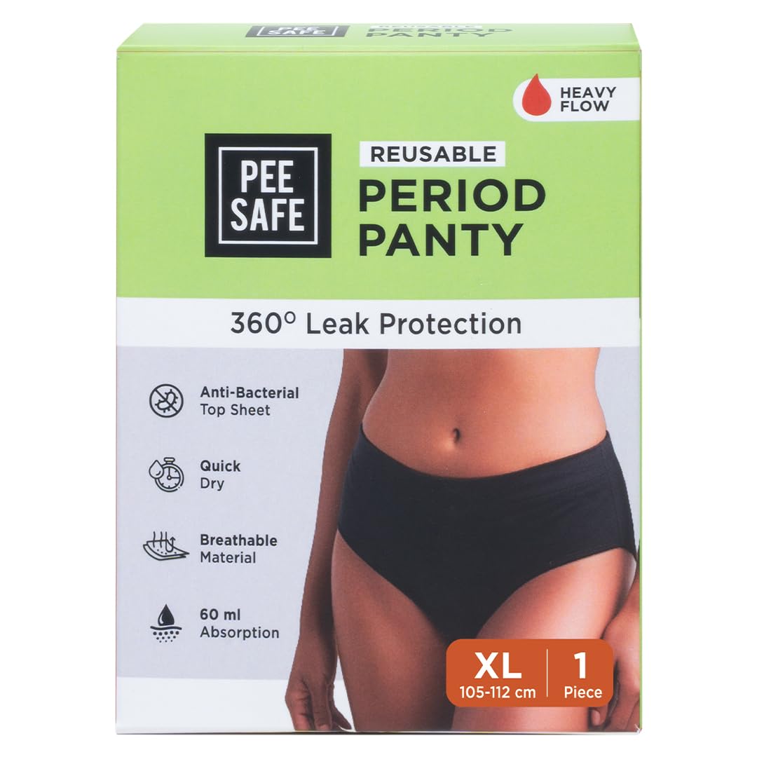 peeing panties Buy Pee Safe Reusable Period Panty For Women & Girls - Extra Large Size  Online