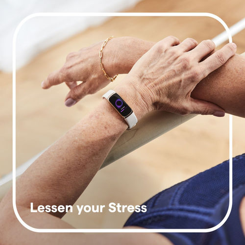 Fitbit luxe smart watch black clearance