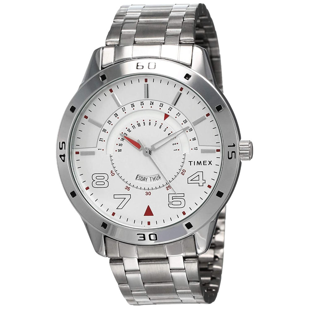 Timex Analog Silver Dial Men's Watch (TW000U904): Buy Timex Analog ...