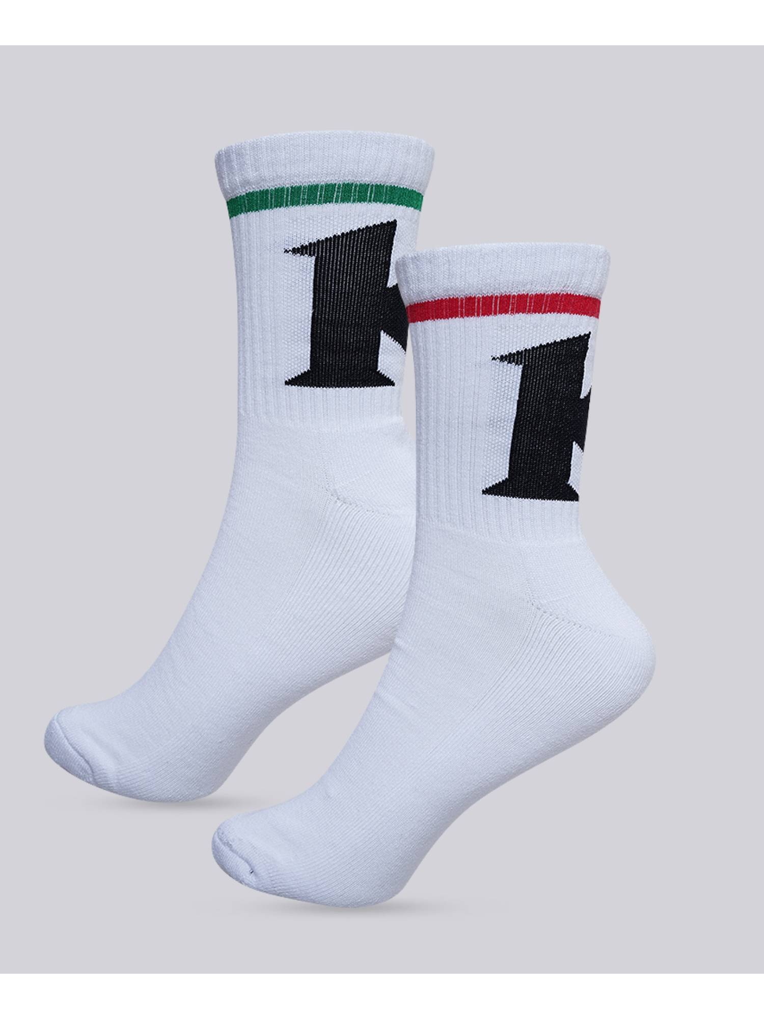 Kickers Men White Socks