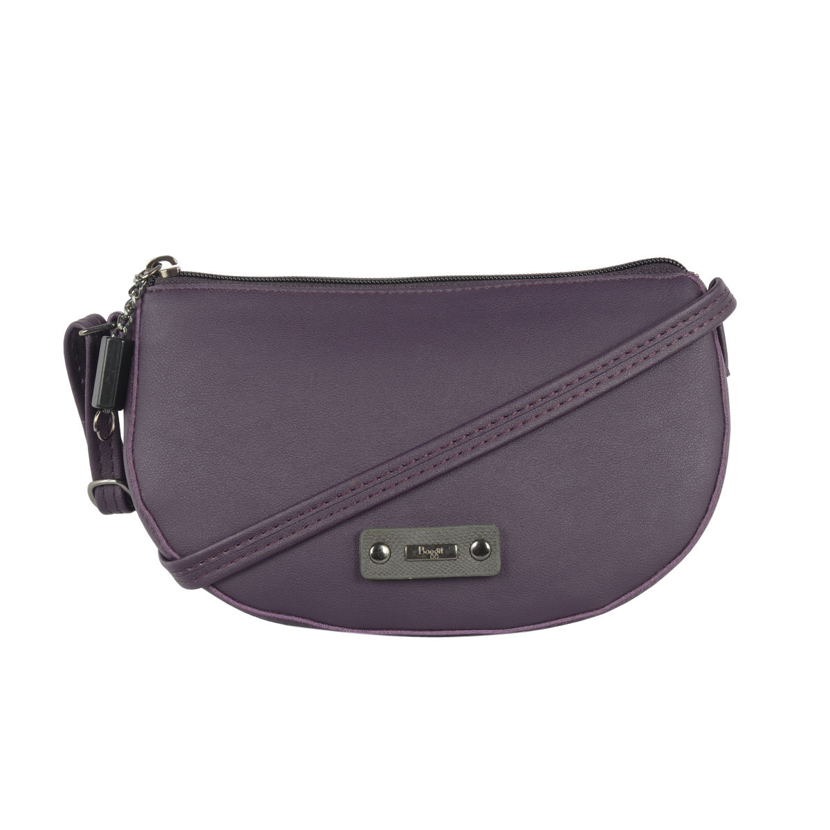 Baggit Lp Yan Lava 5 Ss Purple Solid Mp Sling And Cross Bag Buy Baggit