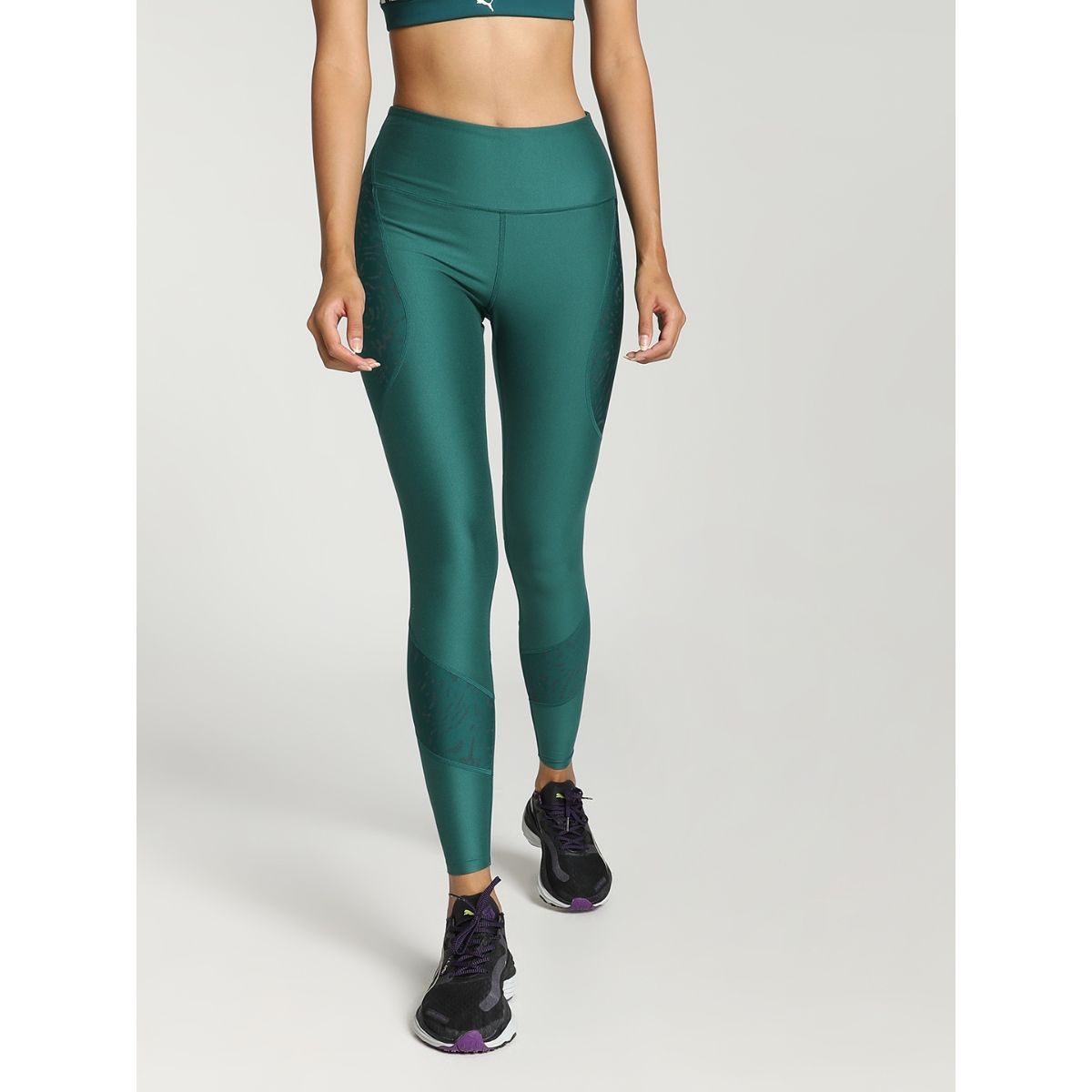 Buy Puma ULTRAFORM Women Green Tights Online