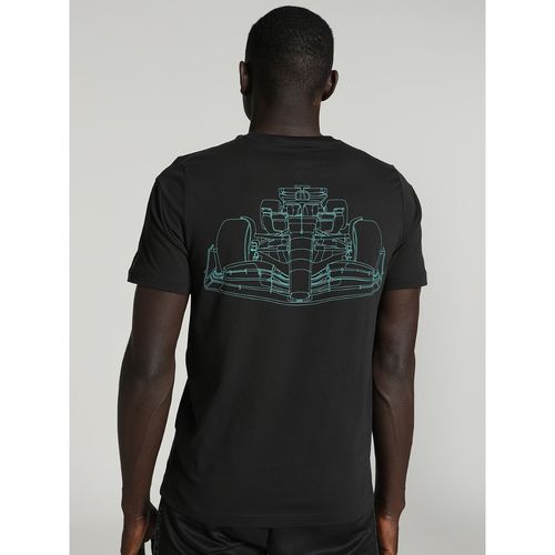 Buy Puma Mercedes AMG Petronas F1 MT7 Men Black T-Shirt Online