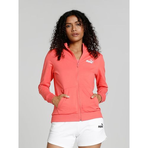 Buy Puma Knitted Flower Logo Women Pink Jacket Online