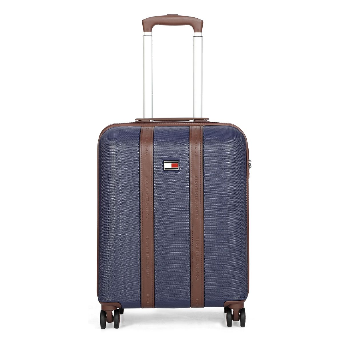 Tommy Hilfiger Luggage  Travel Bags  Buy Tommy Hilfiger Color Striped  Triton Plus Hard Luggage Navy Red White Online  Nykaa Fashion