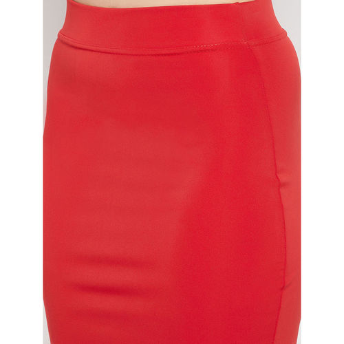 Buy Secrets By ZeroKaata Beige Plain Skirt Shapewear for Women