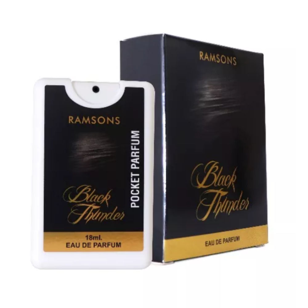 Ramsons Black Thunder Perfume Eau De Pocket Perfume