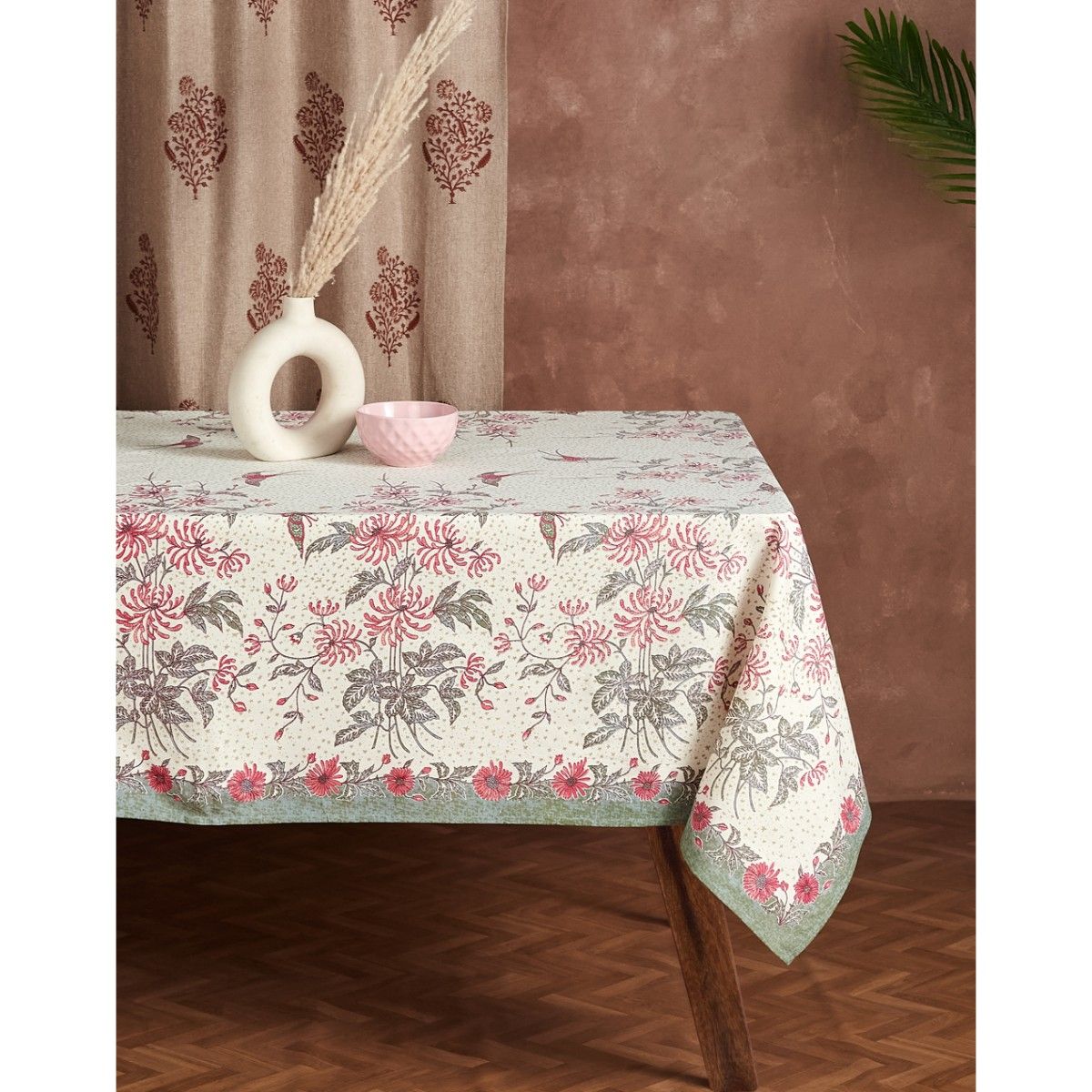 Fabindia Multi Adira Cotton Printed Table Cover Buy Fabindia Multi