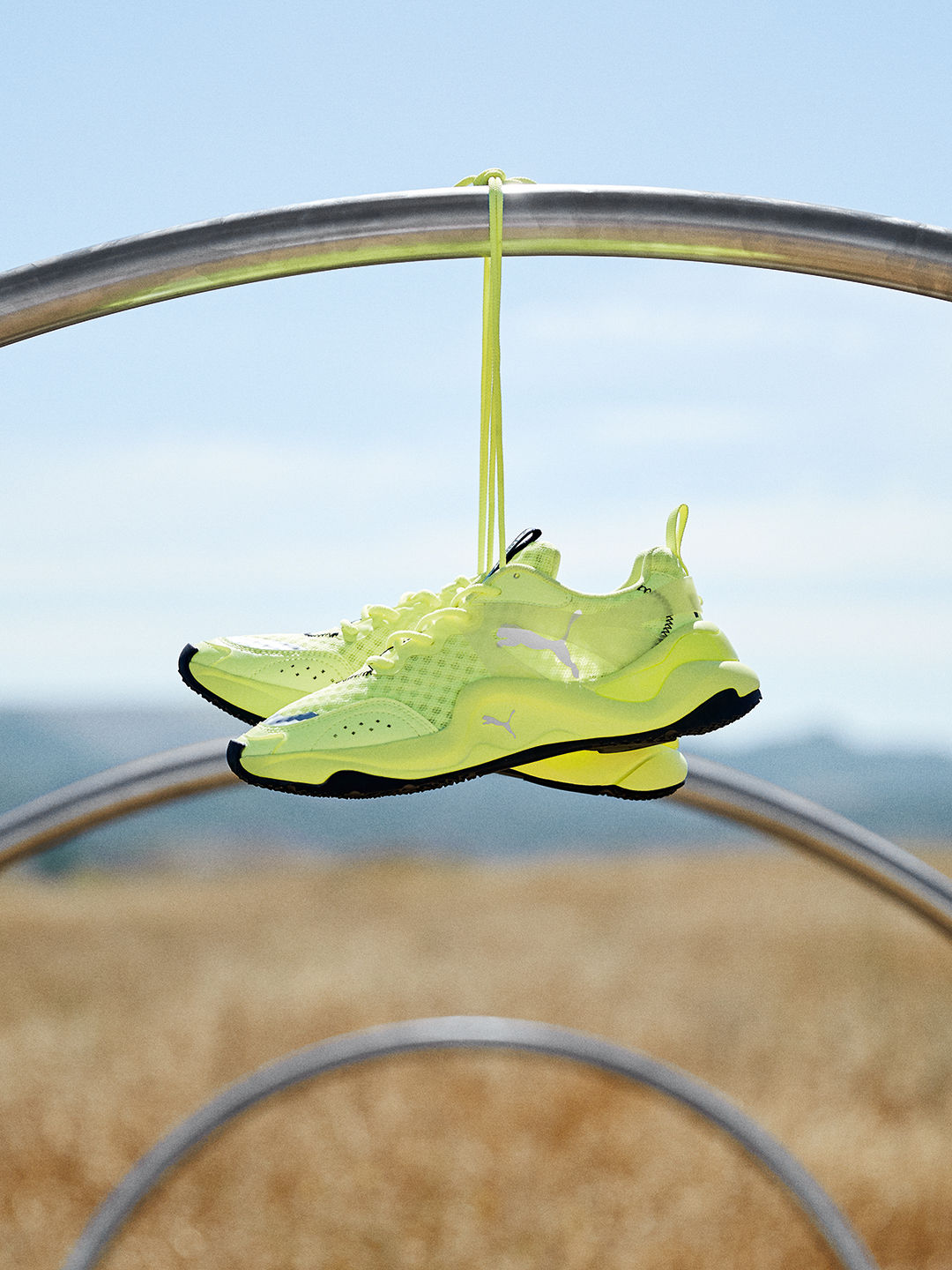 Puma neon yellow clearance shoes