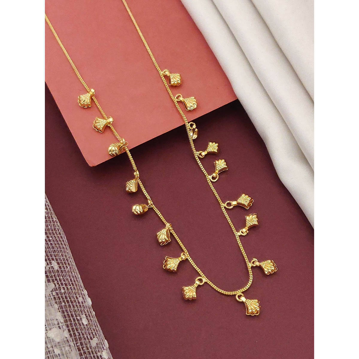 Abdesigns Sophisticated Gold Plated Necklace