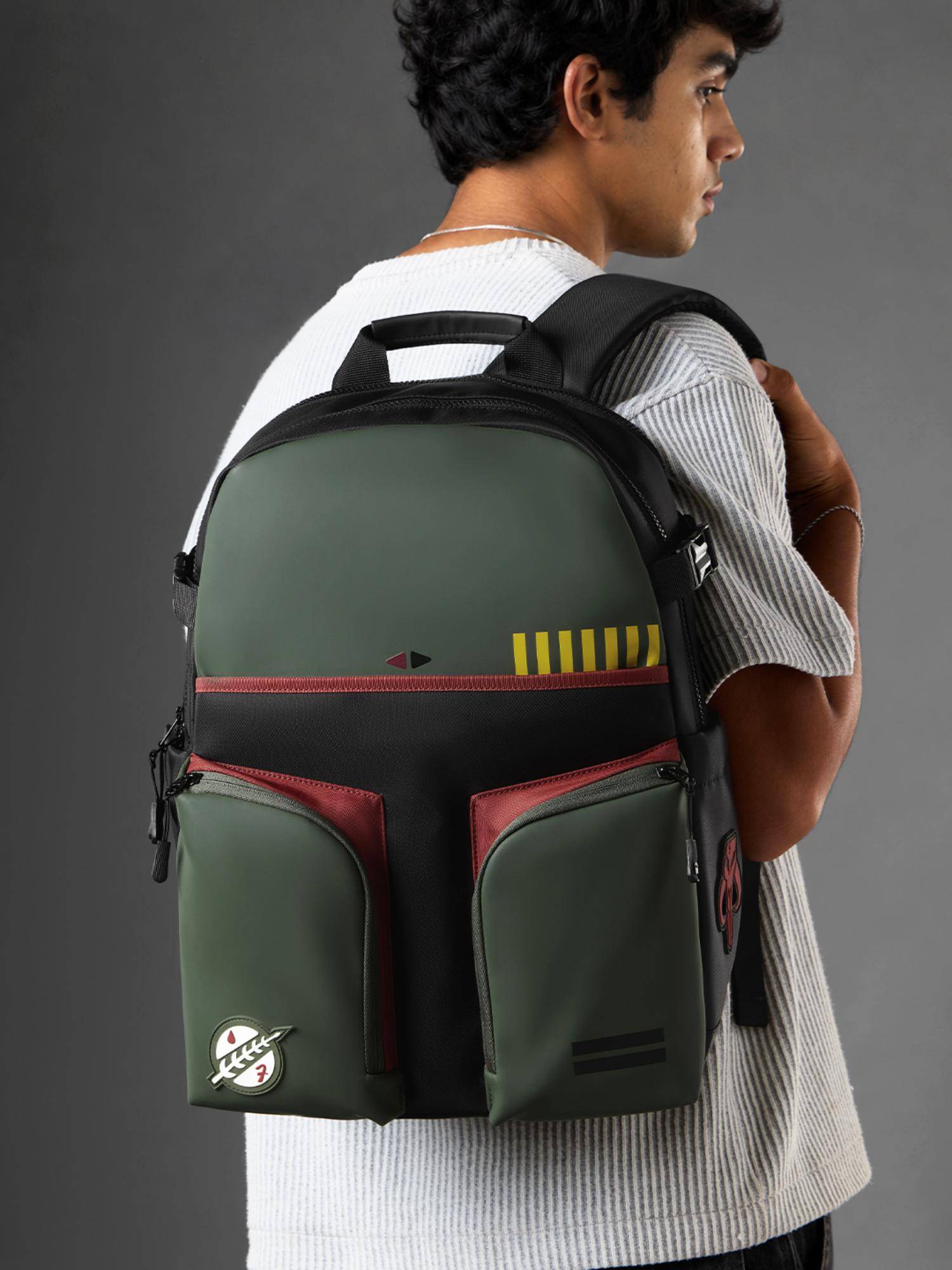The Souled Store Official Star Wars: Boba Fett Backpacks