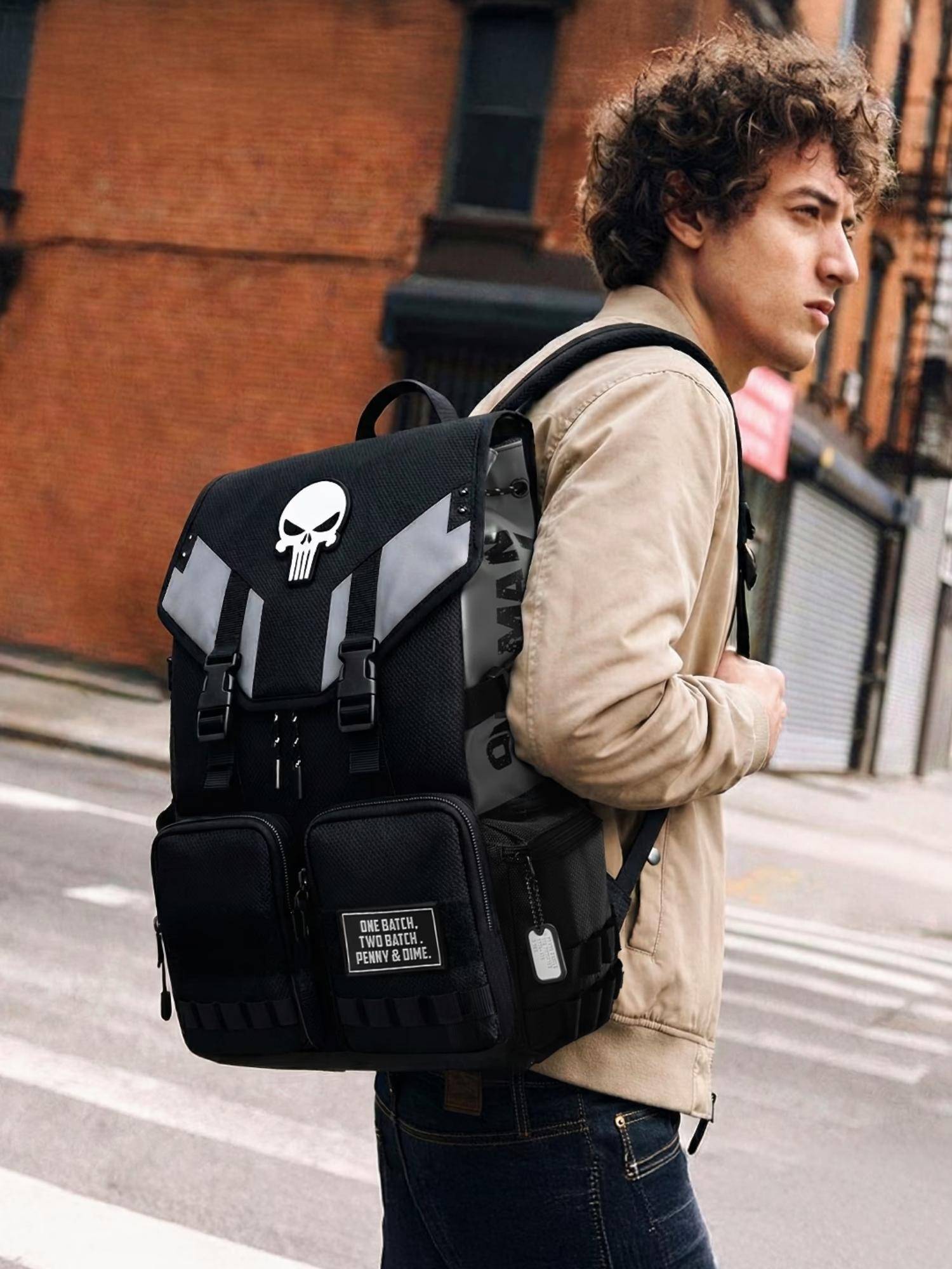 The Souled Store Official Punisher: Tactical Gear Backpacks
