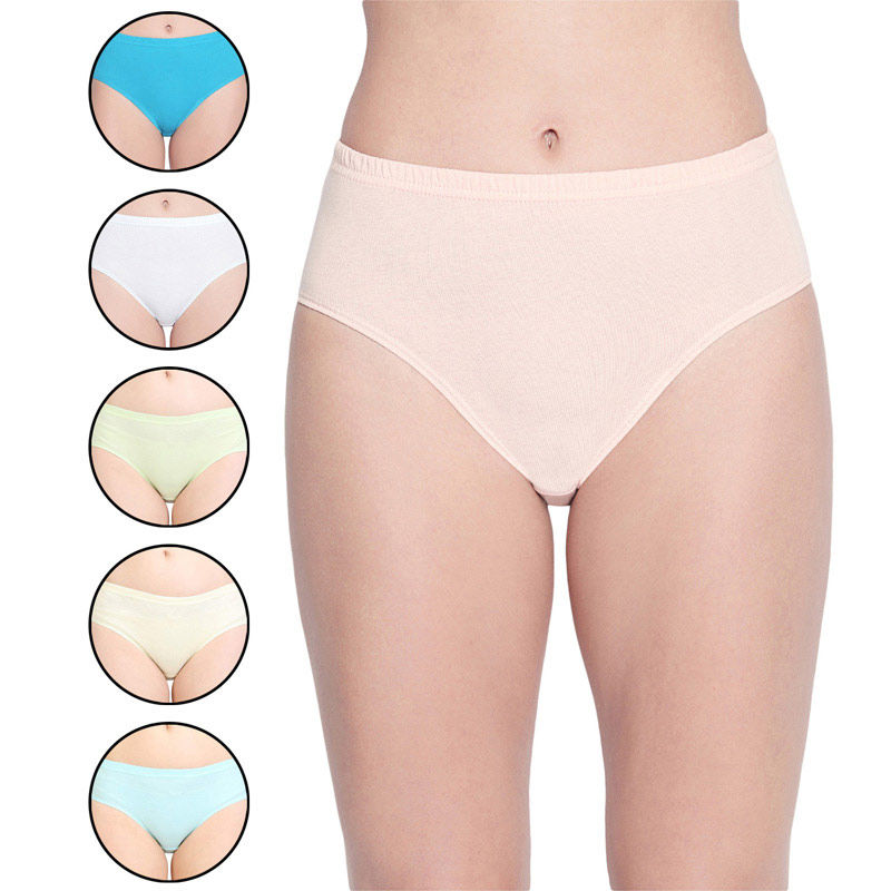 Buy BODYCARE Pack of 6 100% Cotton Classic Panties - Multi-Color