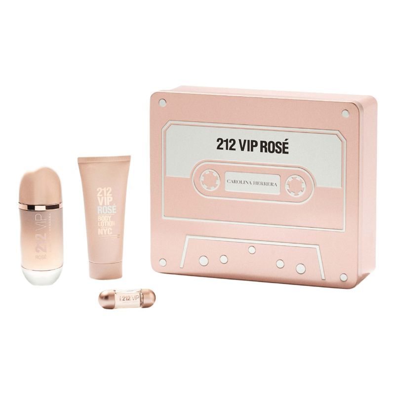 Buy Carolina Herrera 212 Vip Rose Eau De Parfum With Body Lotion