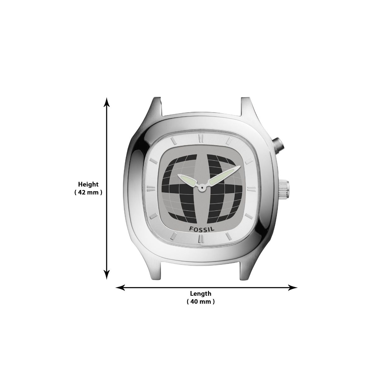 Buy Fossil Big Tic Brown Watch FS5740 For Men Online