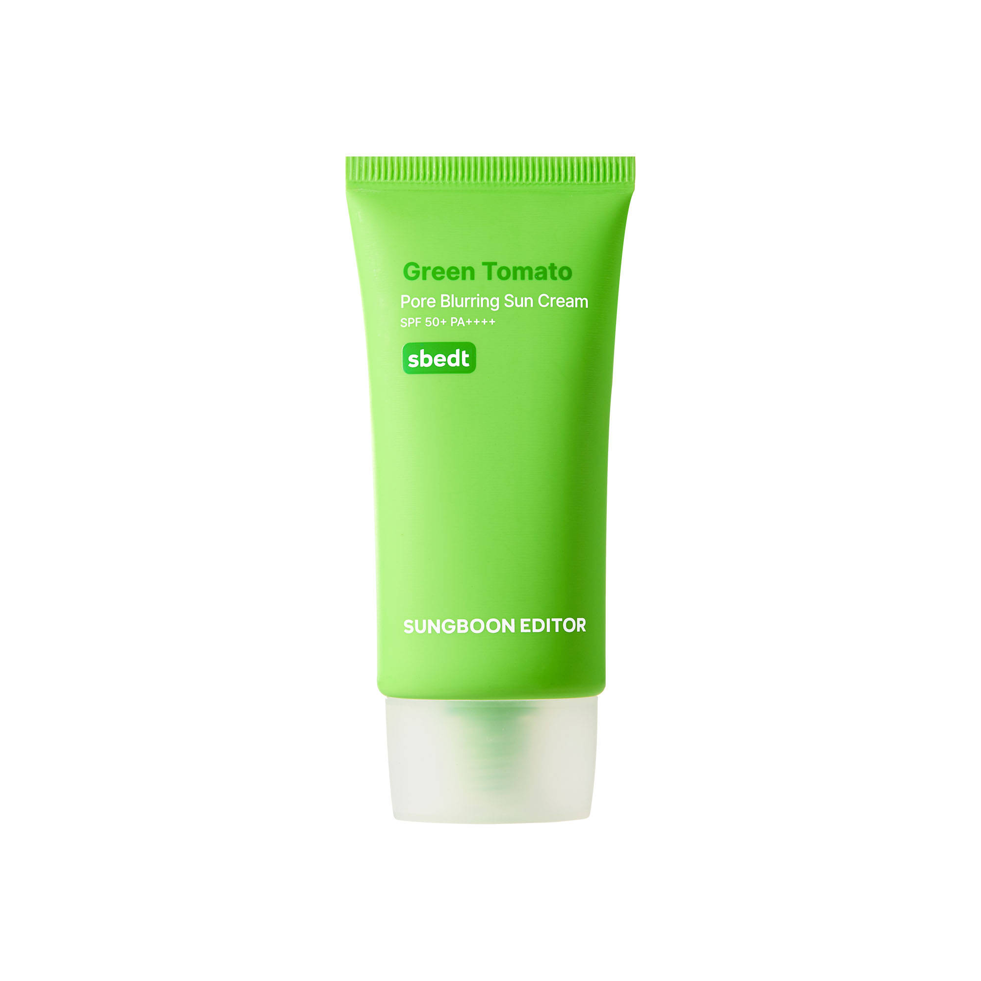 Sungboon Editor Green Tomato Pore Blurring Sun Cream SPF 50+ PA++++