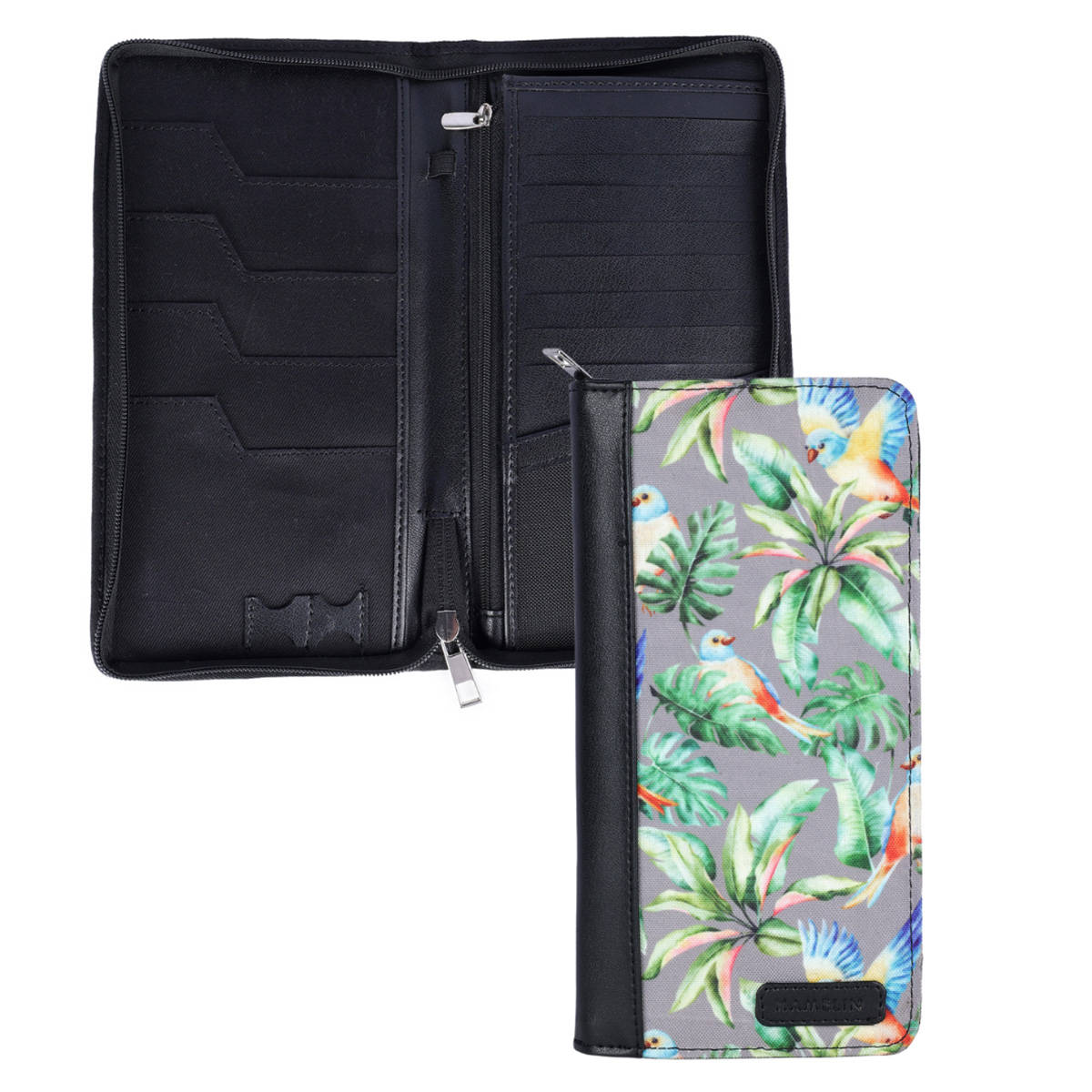 HAMELIN Ultimate Travel Organiser Card Holder - Lilac Flutter