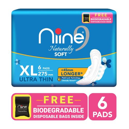 Niine Dry Comfort Ultra Thin XL+ Saver (2+1 Pack)