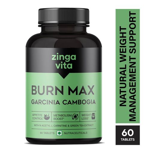Zingavita Garcinia Cambogia Fat Burner Tablets: Buy Zingavita ...