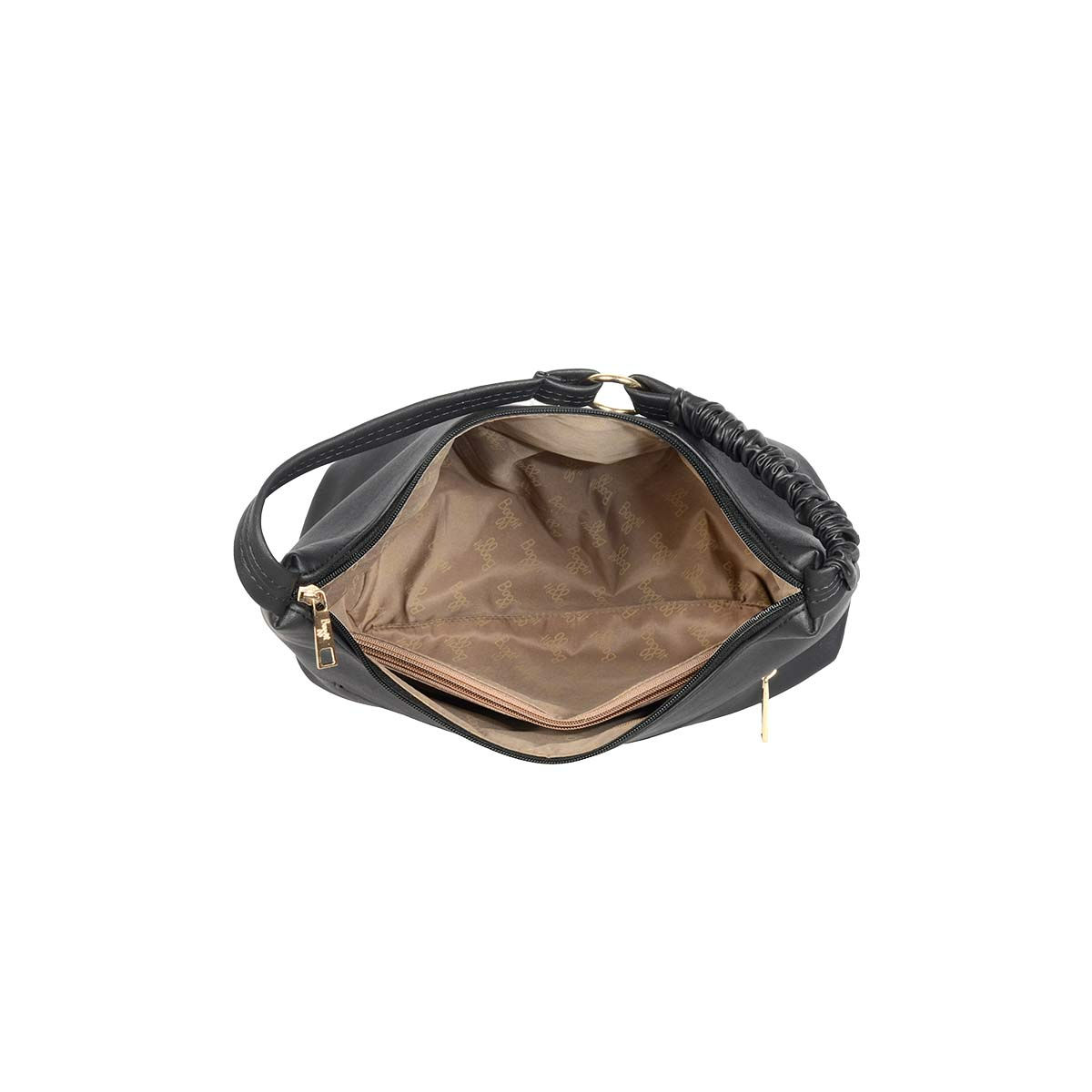 Baggit L Ponytail E Ashlyn Black Solid Handbag: Buy Baggit L Ponytail E ...