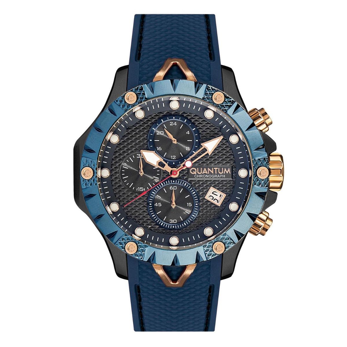 Quantum Watch - Dark blue - Navy blue - Trendyol