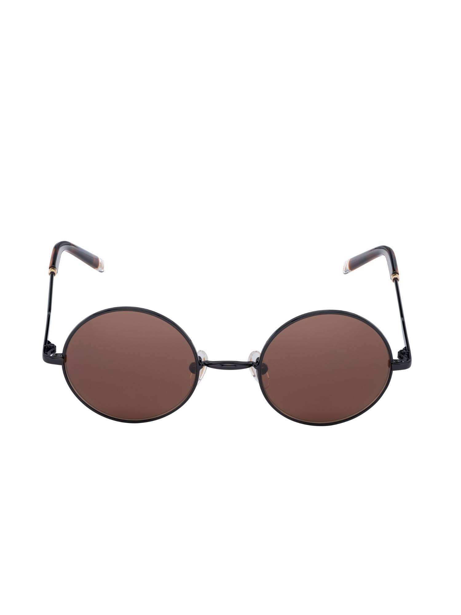 Vanderbilt New York Brown Uv Protection Round Unisex Sunglasses (23I1Col3Bro)