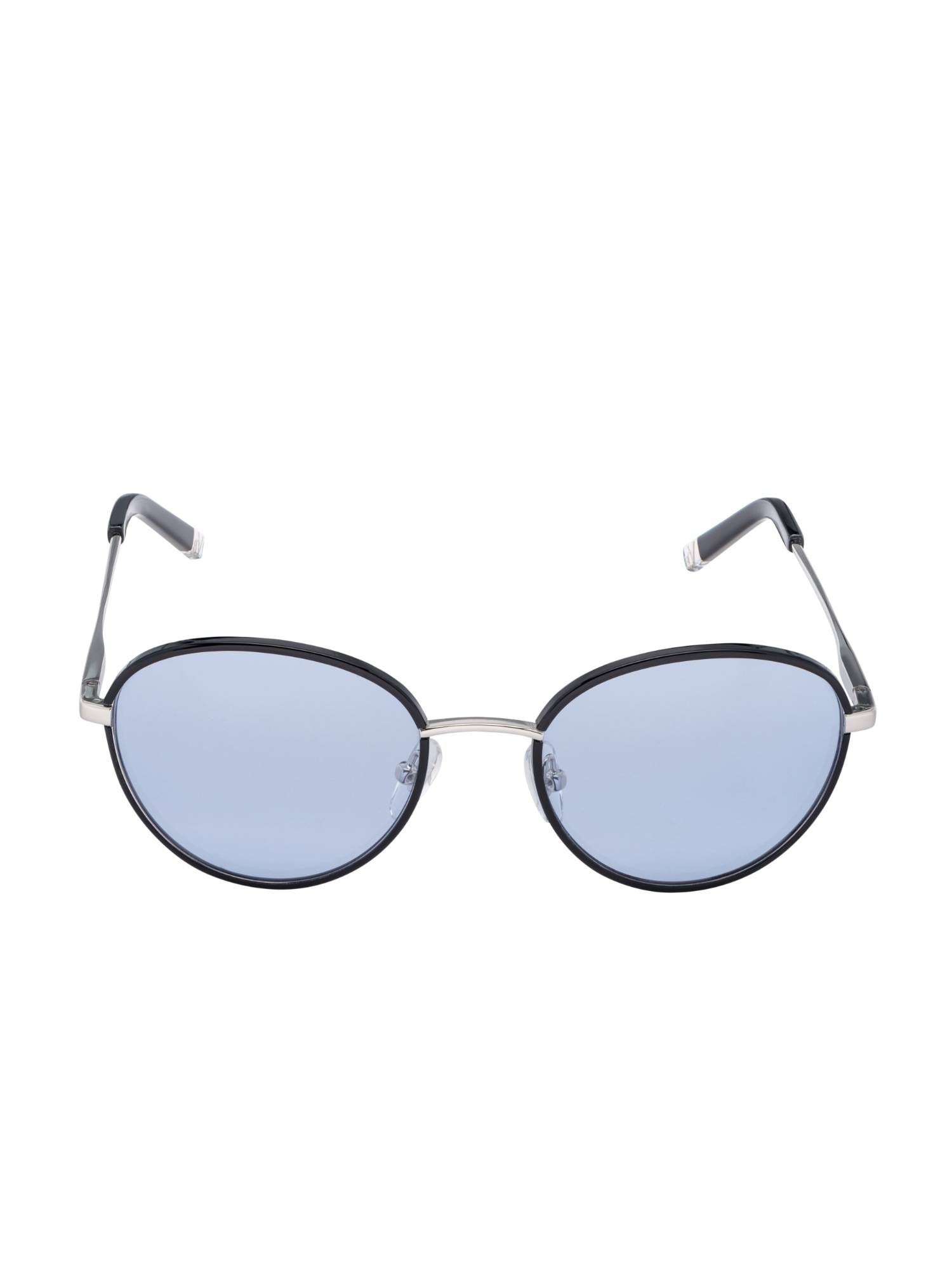 Vanderbilt New York Blue Uv Protection Round Unisex Sunglasses (41D1Col2Blu)