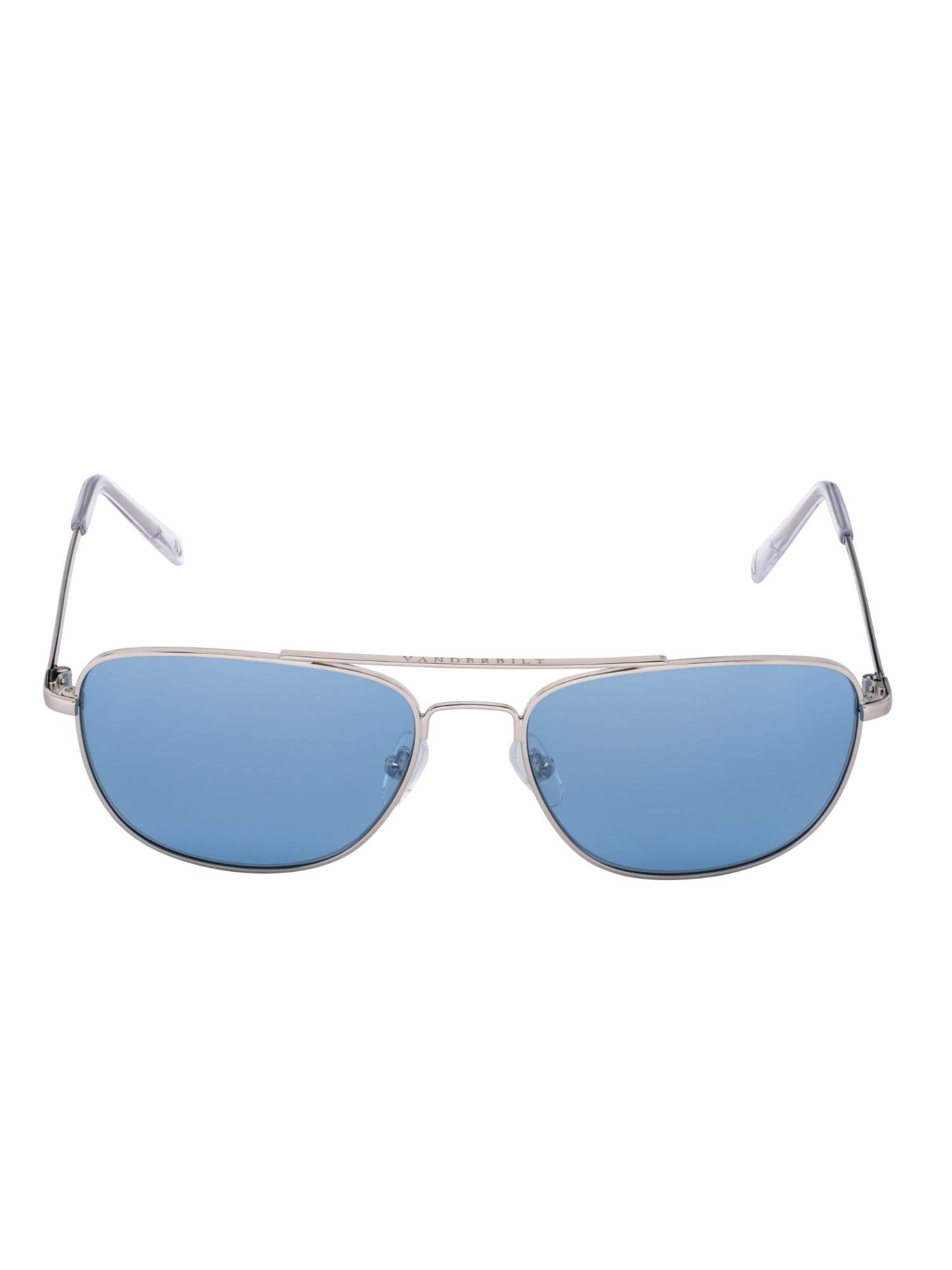 Vanderbilt New York Blue Uv Protection Aviator Men Sunglasses (49B1Col2Blu)
