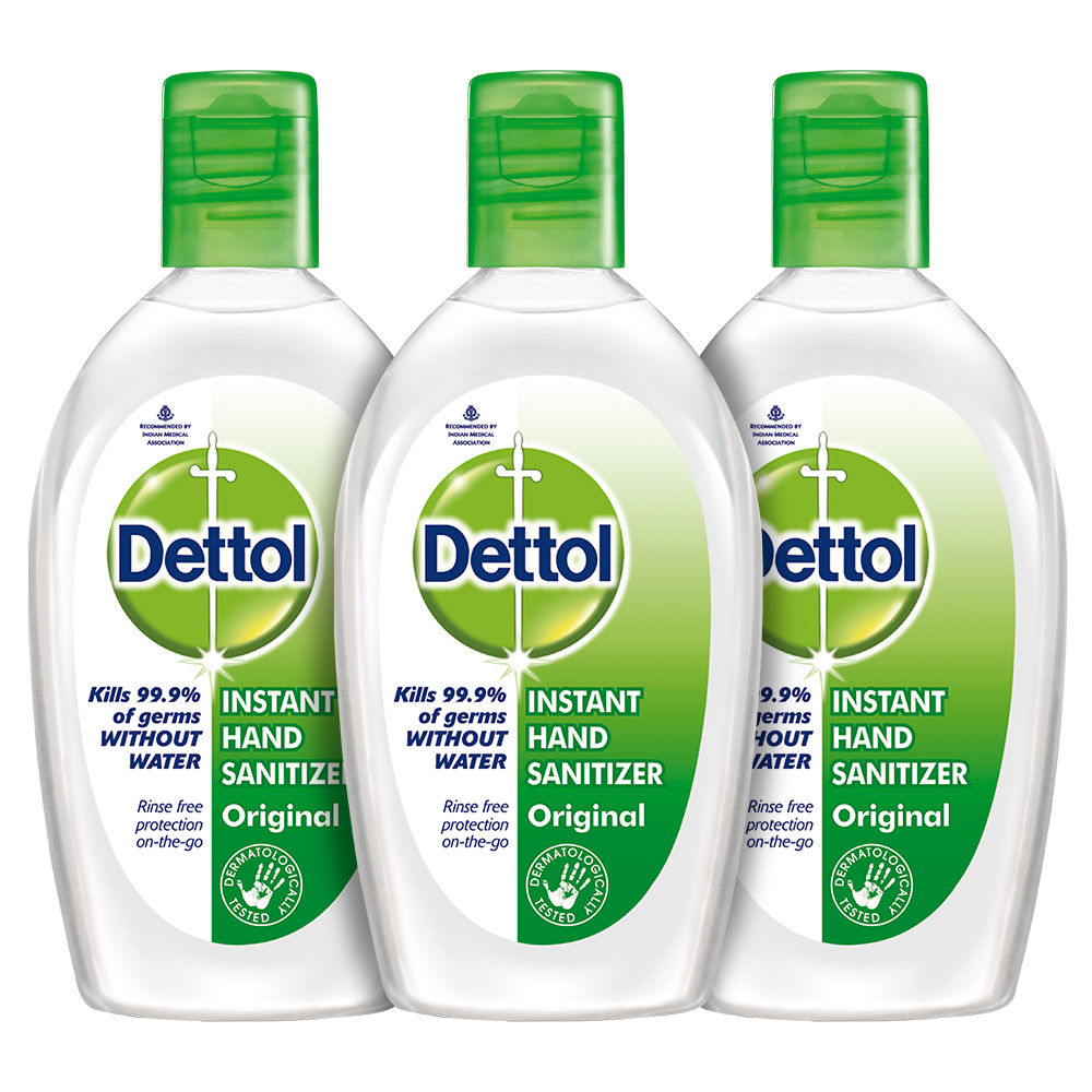 Dettol Original Instant Hand Sanitizer - Pack Of 3