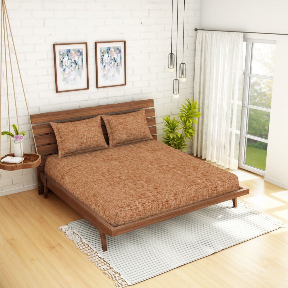 Spaces HYGRO TEXPRESSION King Bed sheets 200 TC Buy Spaces HYGRO