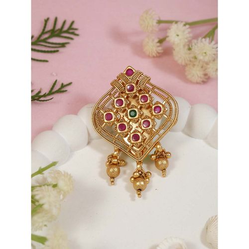 Silk Thread Saree Saree Brochure Pin Pink Woven Pure Tussar Silk