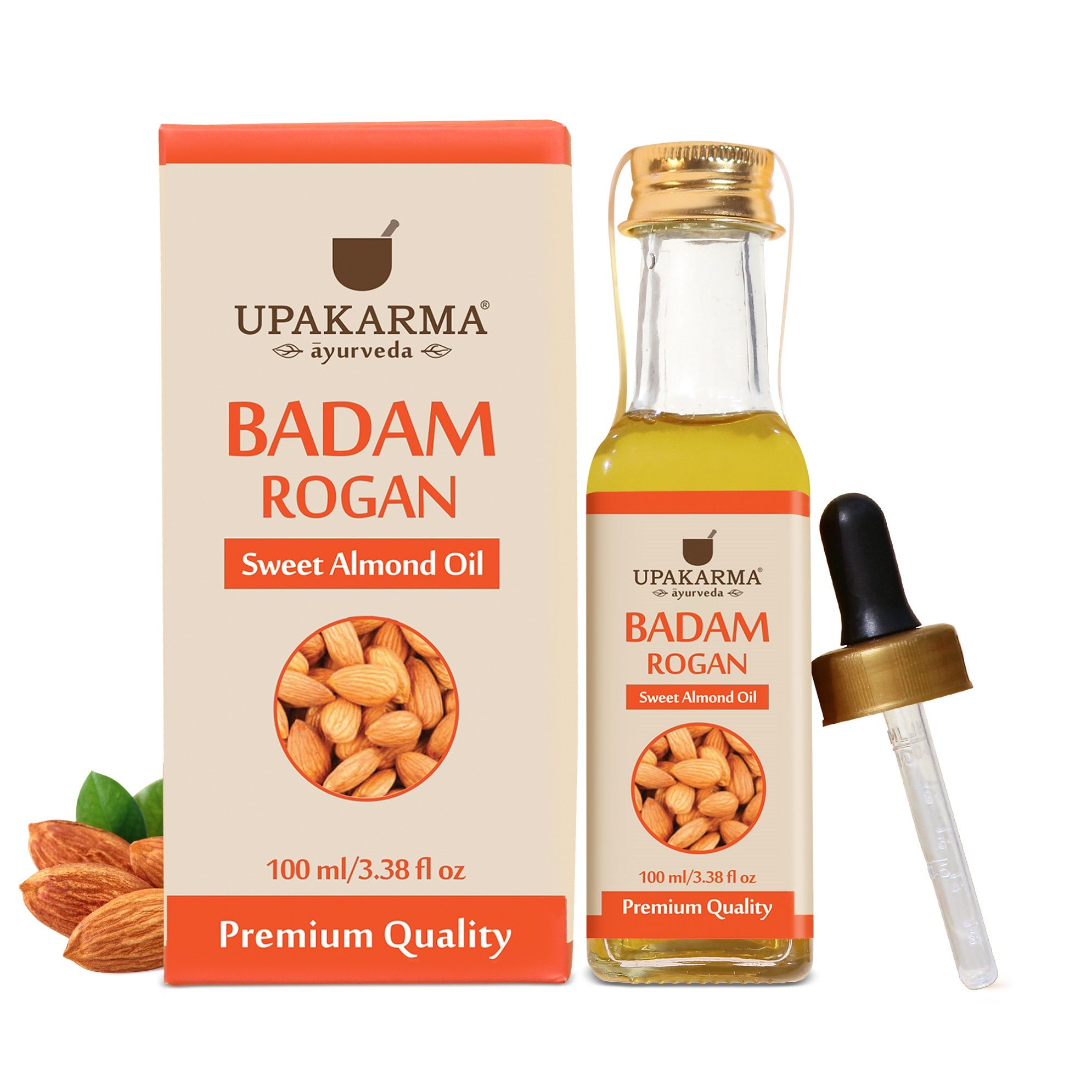 Upakarma Ayurveda Badam Rogan Sweet Almond Oil: Buy Upakarma Ayurveda Badam  Rogan Sweet Almond Oil Online at Best Price in India | Nykaa