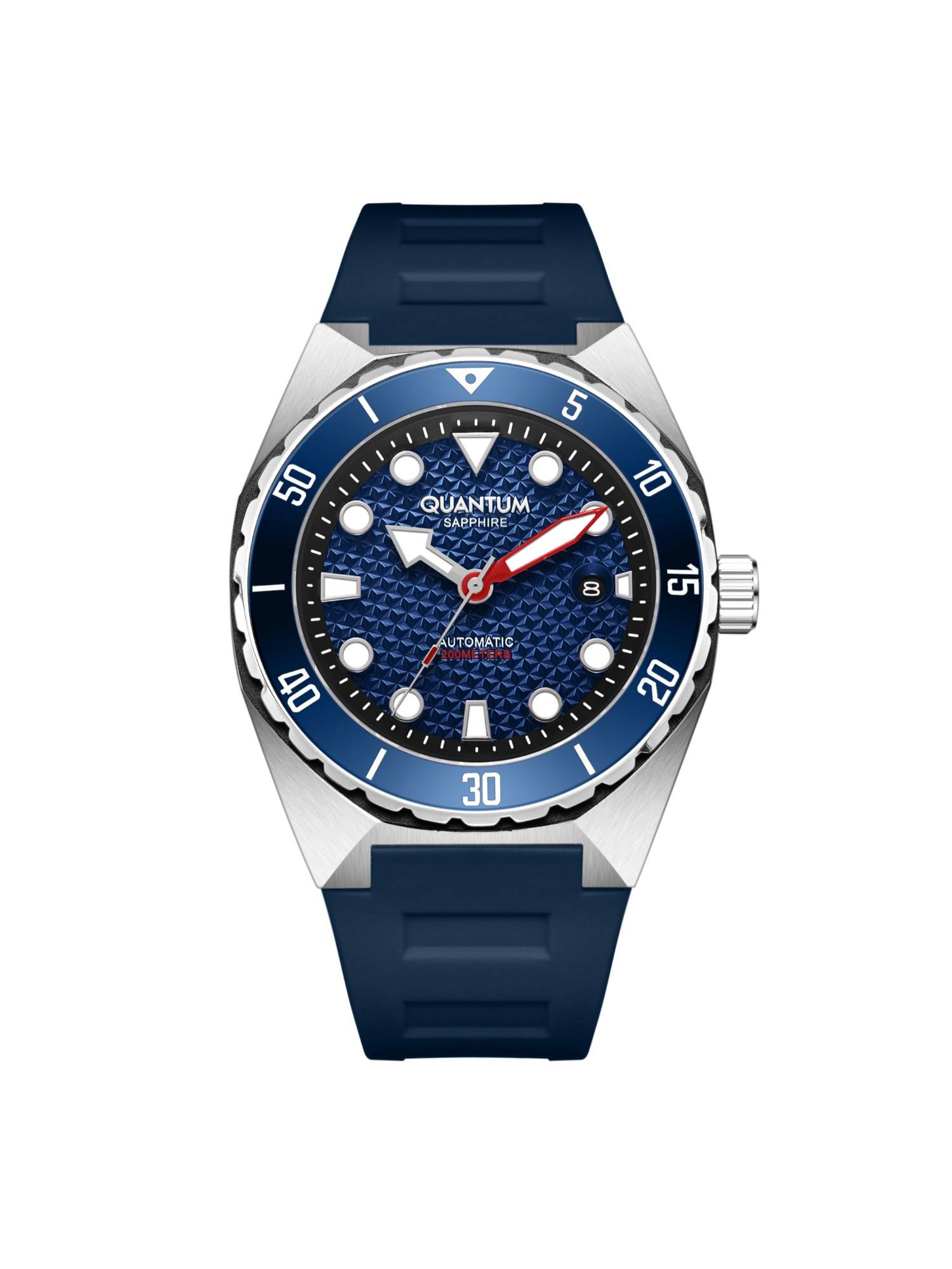 Quantum Gents Automatic Navy Blue Dial Watch - BAR1213.399 (M)