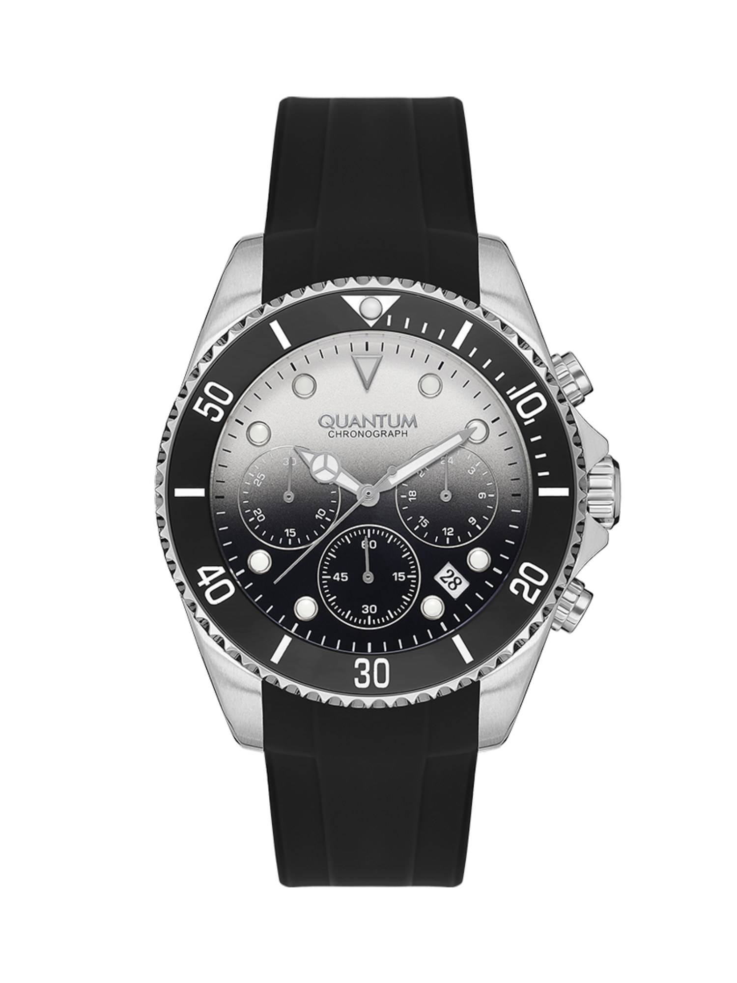 Quantum Men Chronograph Silver Dial Watch - PWG1099.351 (M)