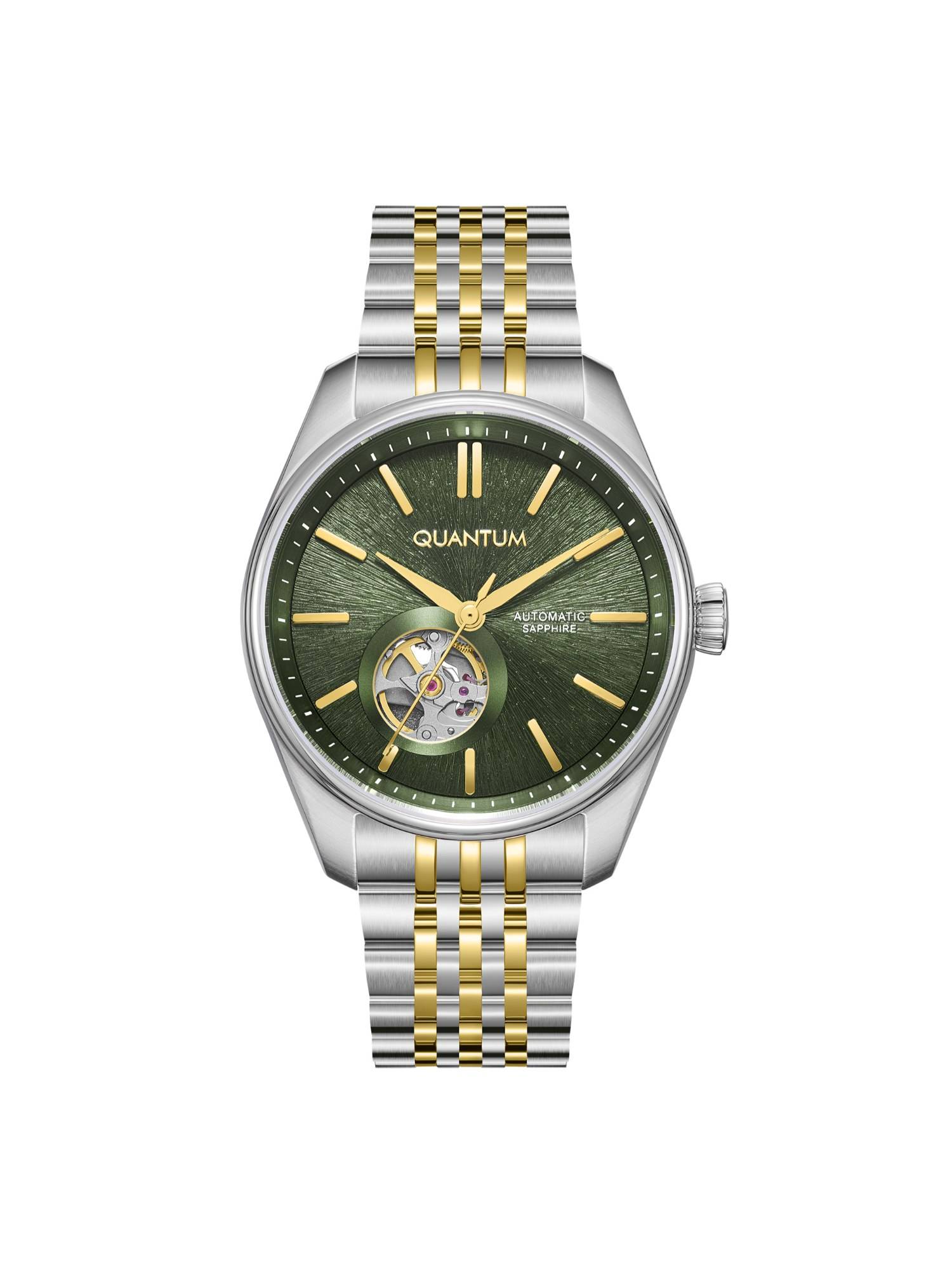 Quantum Gents Automatic Dark Green Dial Watch - QMG1207.270 (M)