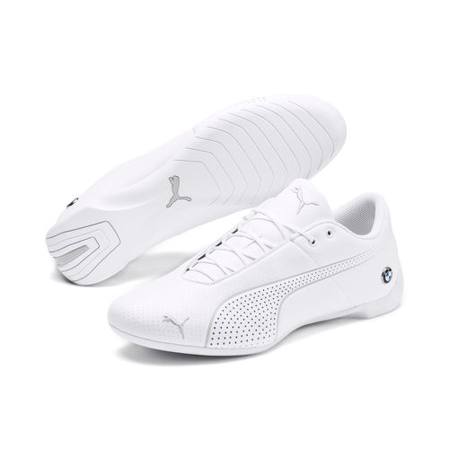 Puma White BMW M Motorsport Future Cat Ultra Sneakers (UK 13)