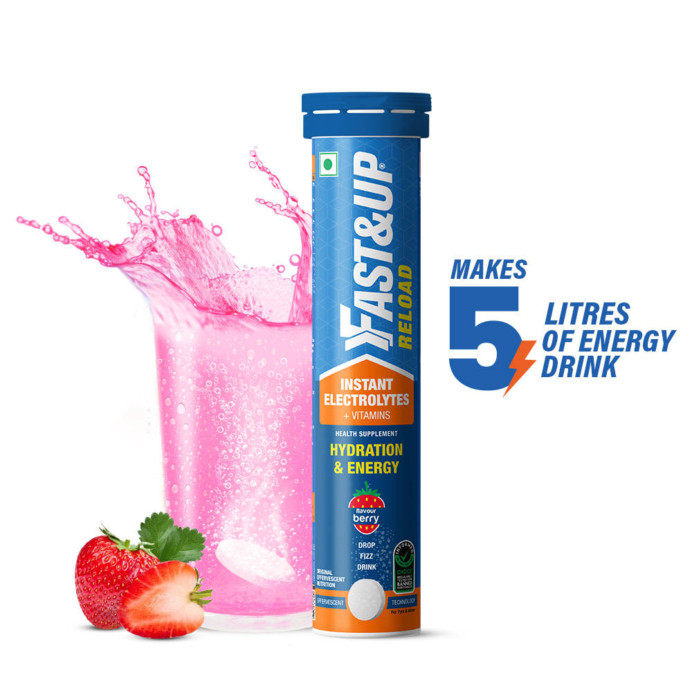 Fast&Up Reload Hydration - Berry (Tube Of 20)