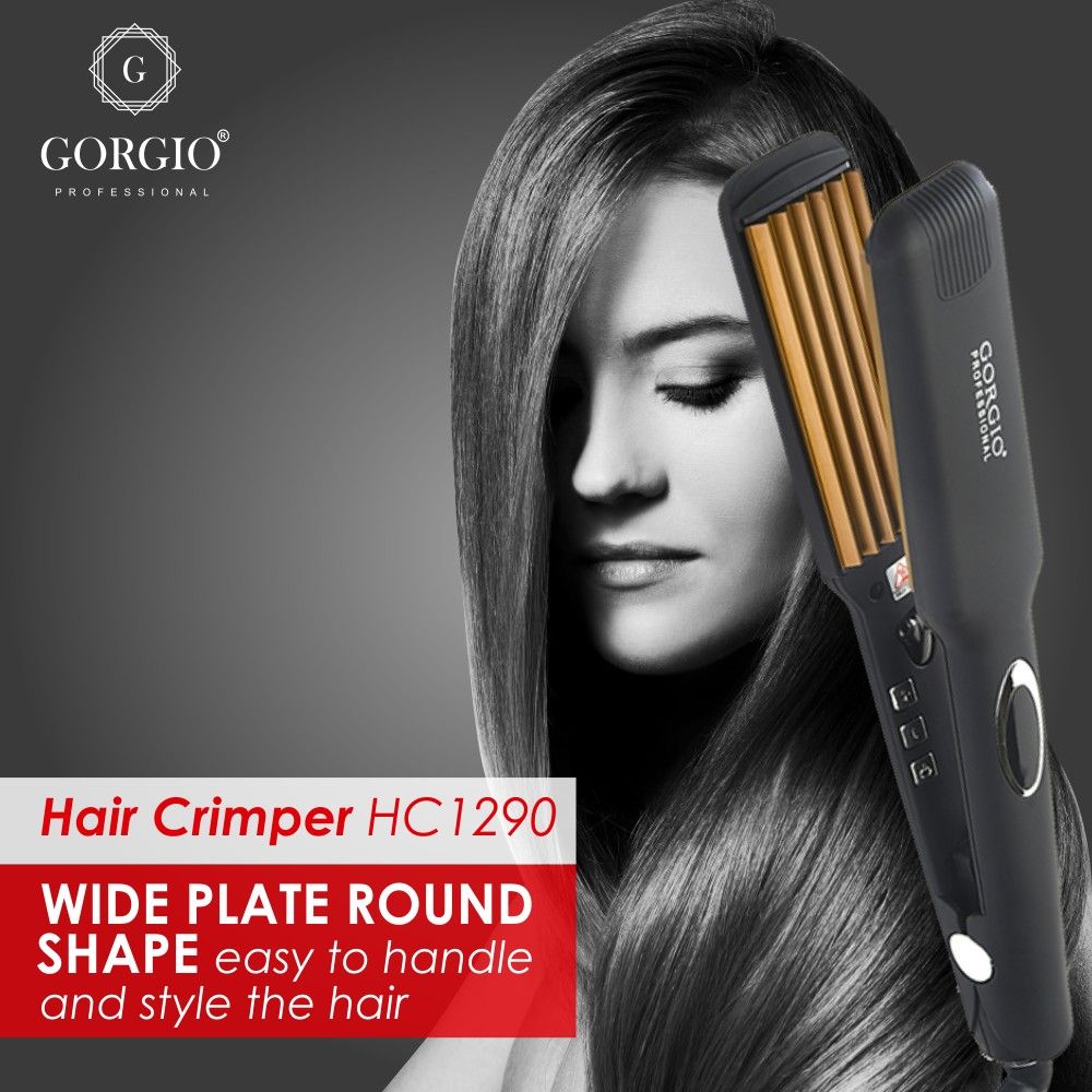 Gorgio Professional High Performance Hair Crimper (HC1290): Buy Gorgio  Professional High Performance Hair Crimper (HC1290) Online at Best Price in  India | Nykaa