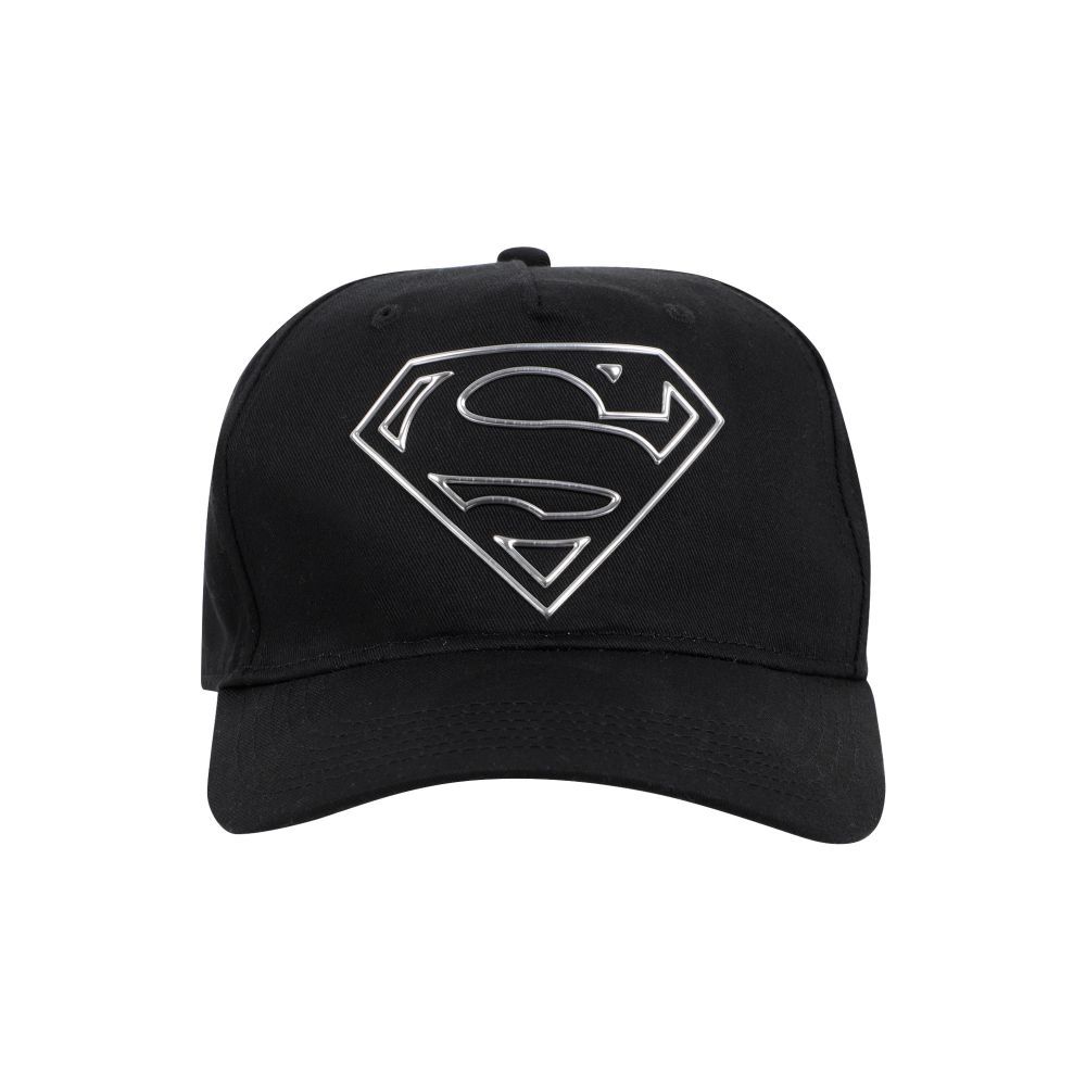 Free Authority Superman Printed Black Cap For Men