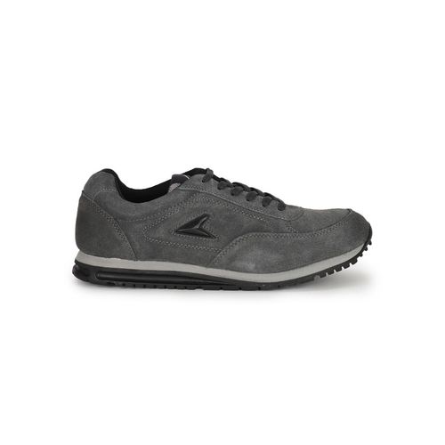 Power Solid Grey Sports Shoes