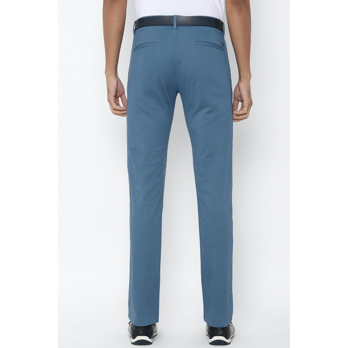 Allen Solly Regular Fit Women Blue Trousers - Price History
