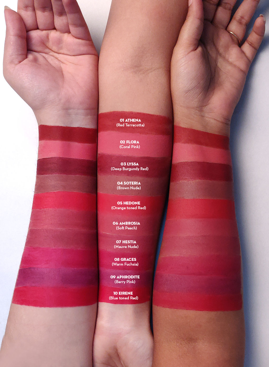 sugar mettle matte liquid lipstick swatches