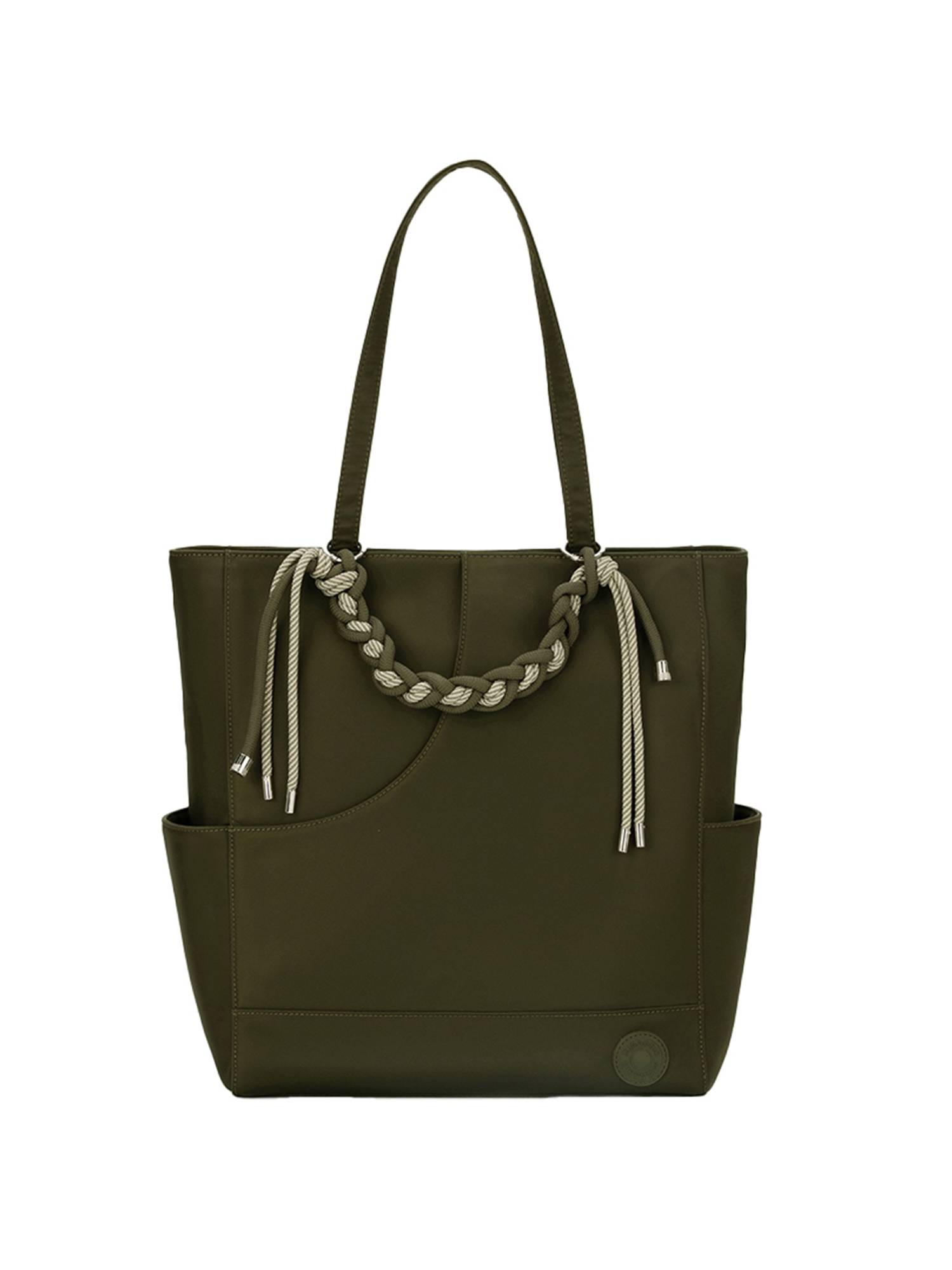 MIRAGGIO Women Olive Nylon Bag